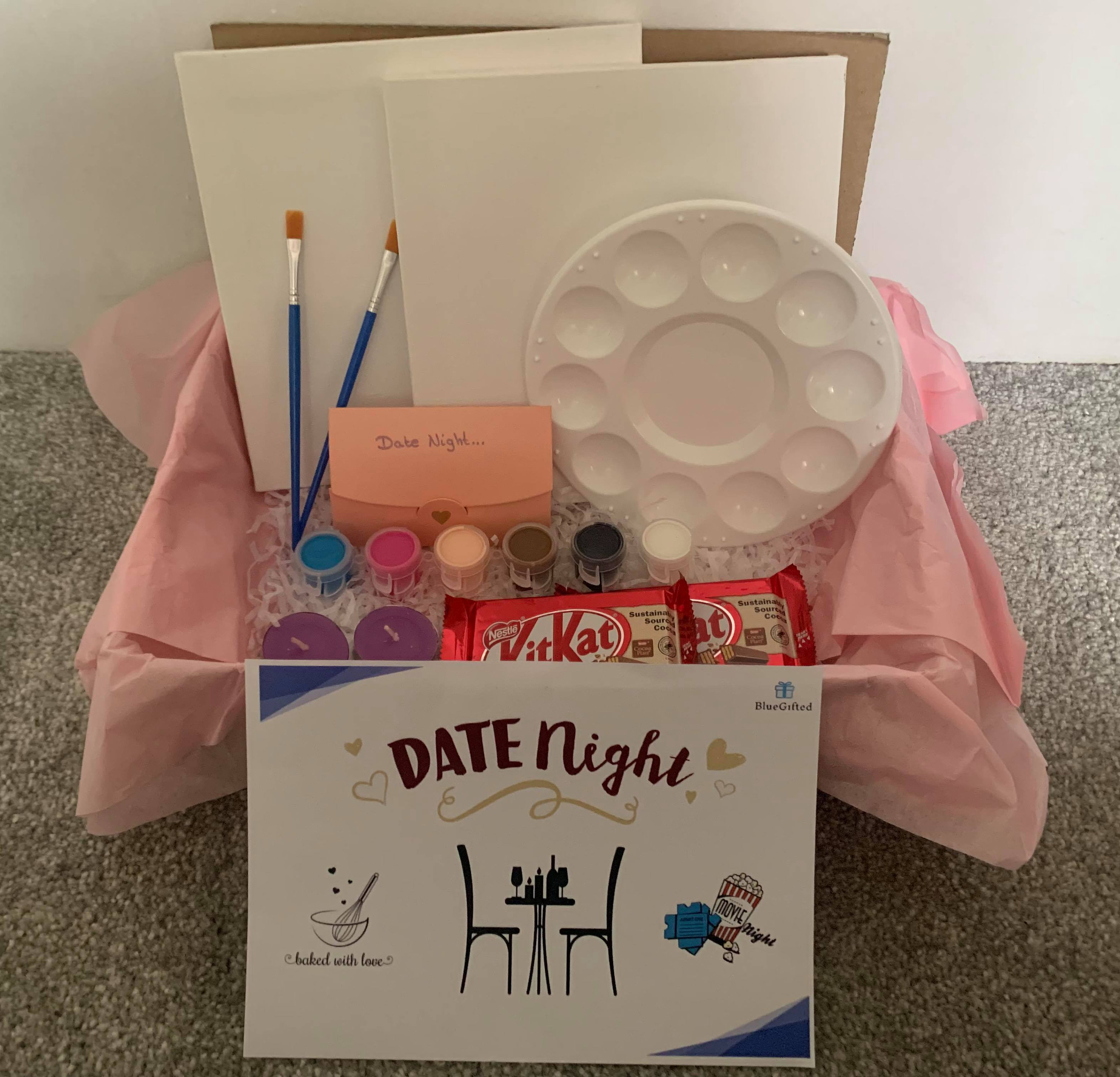 Date Night Arts and Crafts Couples Night Letterbox Date Etsy