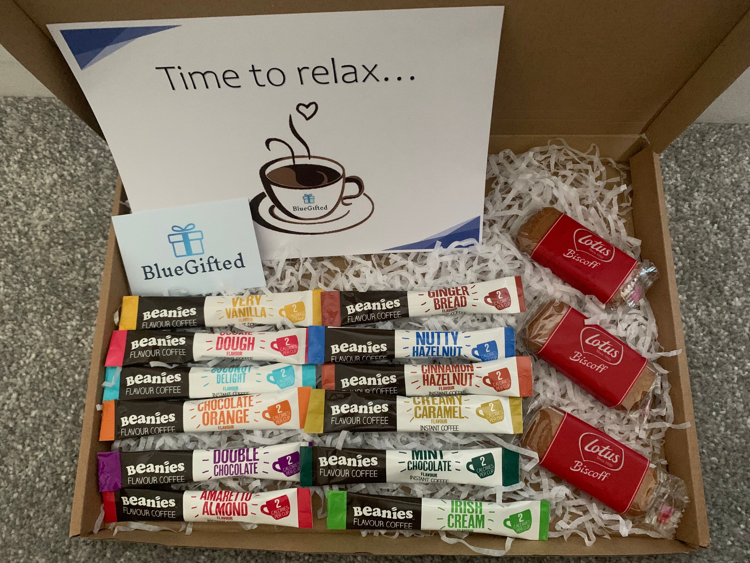 Coffee Gift Set Letterbox Gift Beanies and Biscoff Ultimate Etsy