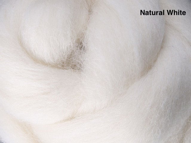 Organic Core Wool Batting, GOTS Certified, Felting Wool 