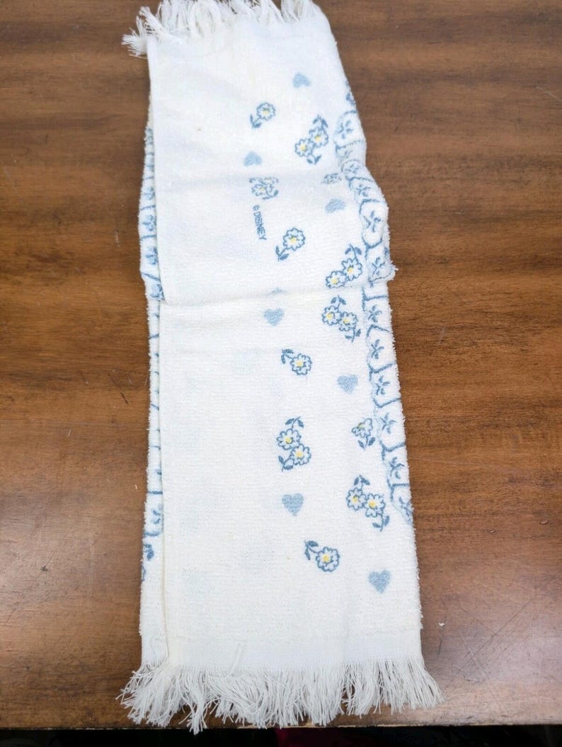 Vintage Mickey Unlimited Minnie Mouse Kitchen Hand Dish Towel NWT zdjęcie 3