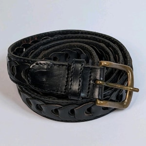 90s Braided Belt - Etsy