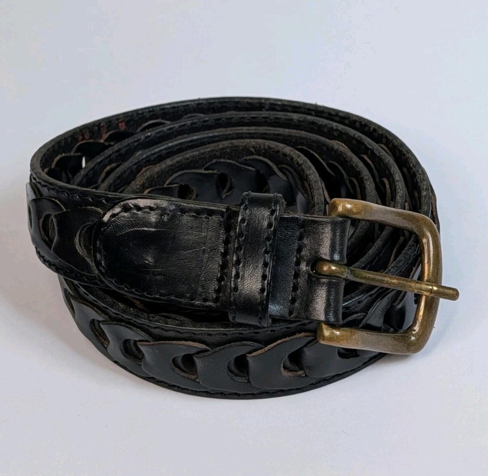 90s Braided Belt - Etsy