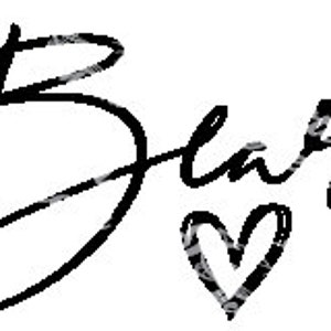Beren Script Hart Design SVG PNG