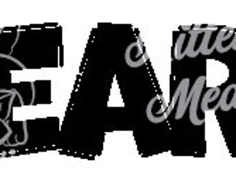 Bears Bear Paw Cute Design SVG PNG