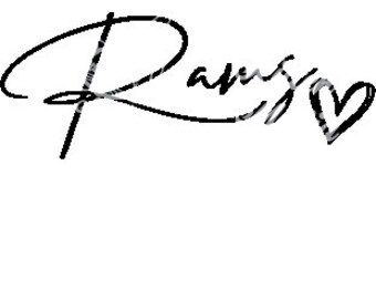 Rams Script Heart Design SVG PNG
