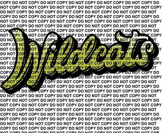 Wildcats Bold Script SVG PNG