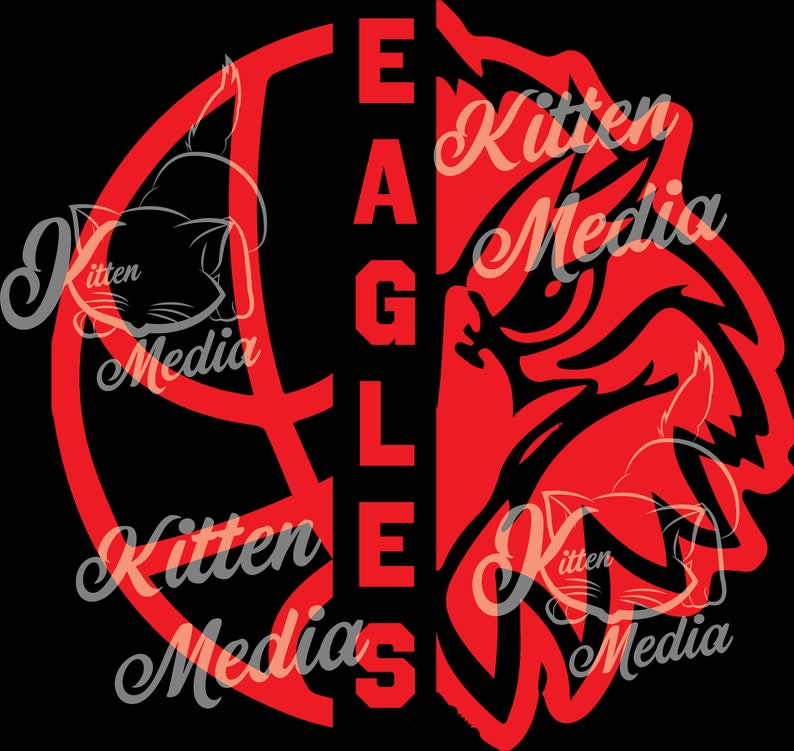 Eagle Basketball Clipart PNG SVG Etsy