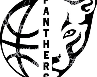 Panthers Basketball Image PNG SVG