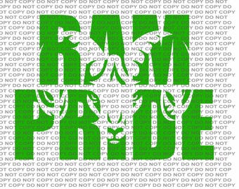 Ram Pride | Svg | Png | Pdf | Eps | Dxf | Cheer Svg | Game Day Svg | Ram Svg | Cricut Cut Files | Ram Pride Png l Ram Svg