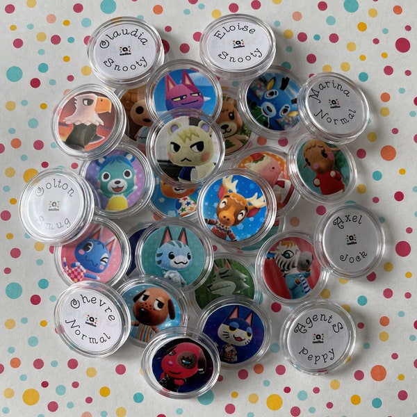 Handmade Animal Crossing New Horizons Amiibo Coins