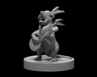 Harmonious Opossum Possum Bard (Compatible with d20 Roleplaying Games)