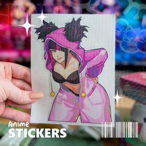 Anime Sticker / Anime Girls / Anime Car Sticker / Anime Decal / Waifu Stickers / Cute Anime / Laptop Sticker / Water bottle Sticker