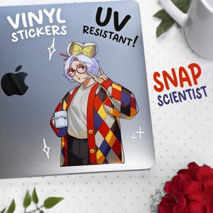 Anime Sticker / Anime Girls / Anime Car Sticker / Anime Decal / Waifu Stickers / Cute Anime / Laptop Sticker / Water bottle Sticker