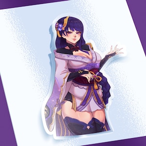 Anime Sticker / Anime Girls / Anime Car Sticker / Anime Decal / Waifu Stickers / Cute Anime / Laptop Sticker / Water bottle Sticker