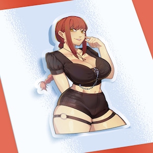 Anime Sticker / Anime Girls / Anime Car Sticker / Anime Decal / Waifu Stickers / Cute Anime / Laptop Sticker / Water bottle Sticker