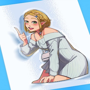 Anime Sticker / Anime Girls / Anime Car Sticker / Anime Decal / Waifu Stickers / Cute Anime / Laptop Sticker / Water bottle Sticker