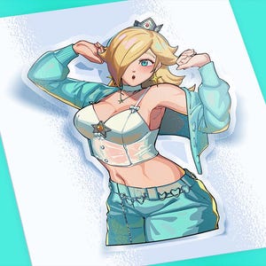 Anime Sticker / Anime Girls / Anime Car Sticker / Anime Decal / Waifu Stickers / Cute Anime / Laptop Sticker / Water bottle Sticker