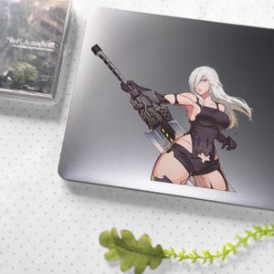 Anime Sticker / Anime Girls / Anime Car Sticker / Anime Decal / Waifu Stickers / Cute Anime / Laptop Sticker / Water bottle Sticker