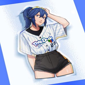 Anime Sticker / Anime Girls / Anime Car Sticker / Anime Decal / Waifu Stickers / Cute Anime / Laptop Sticker / Water bottle Sticker