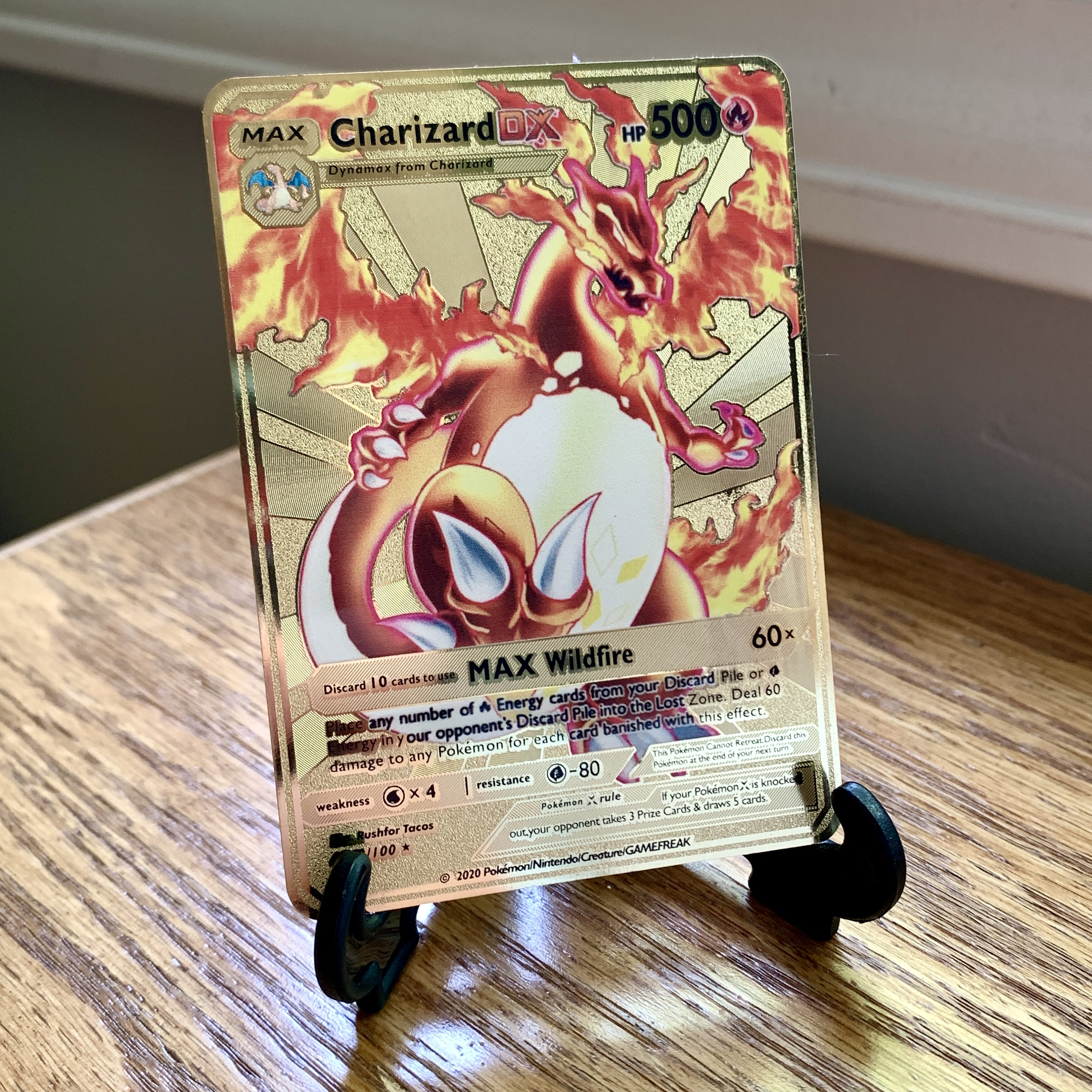 metal gold pokemon cards metal gold pokemon cards