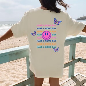 Happy Face T-Shirt, Smile Shirt, Women's Shirt, Shirts for women, Smiley Face