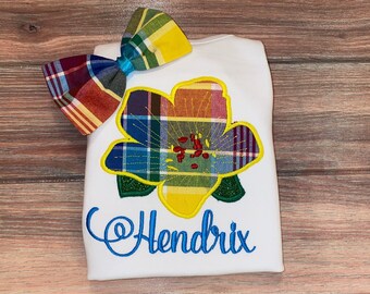 VI Madras Yellow Cedar Shirt