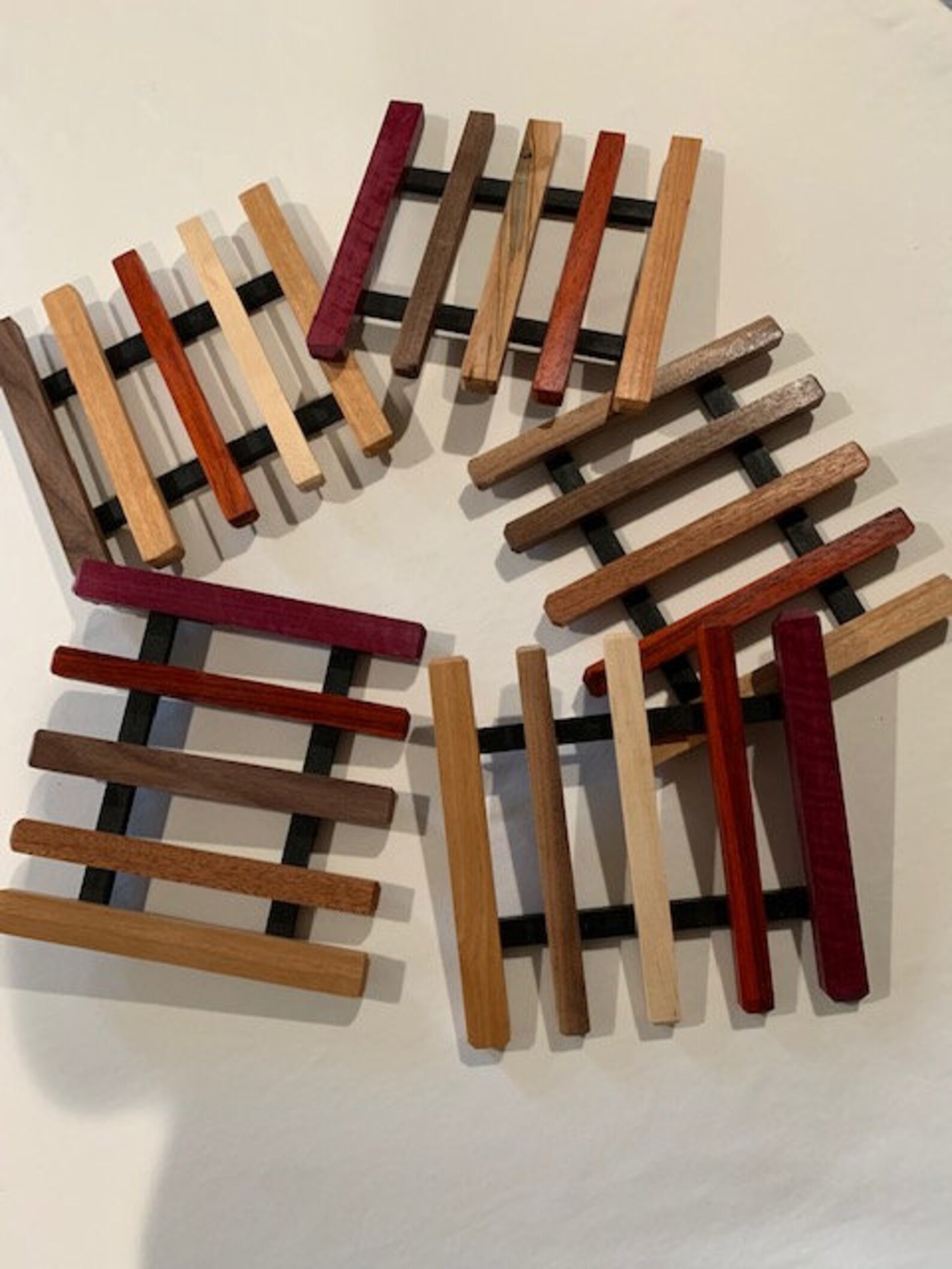 Wooden Trivet for Hot Dishes/ Cold Dishes / Hot Pan Holder. Etsy