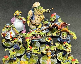 L&#39;équipe de football Fantasy « Redneck Leezards » (16 membres) / Calaverd