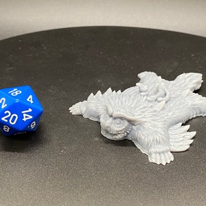 Owlbear Rug / Scatter Terrain / DnD / 5e / Pathfinder / Roleplaying & Miniatures