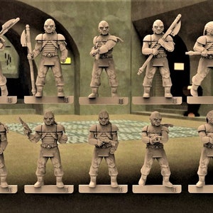 Weequay Thugs (10 Sculpts) / Star Wars / Return of the Jedi / Pop Culture / BigMrTong