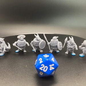 Trash Kobolds (6 Sculpts) / Dungeons and Dragons / 5e / Pathfinder / Lost Adventures Company