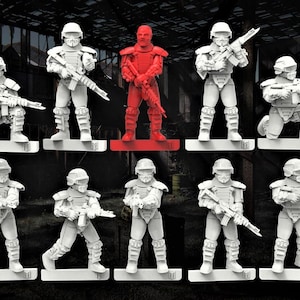Commonwealth Soldiers (10 Sculpts) / Walking Dead / Pop Culture / BigMrTong