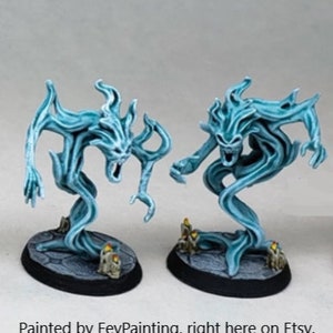 Ghosts or Specters (2 sculpts) / DnD / Pathfinder / Savage Worlds / Galaad Miniatures