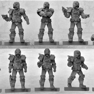 Space Judges (10 Sculpts) / Judge Dredd / Pop Culture / BigMrTong