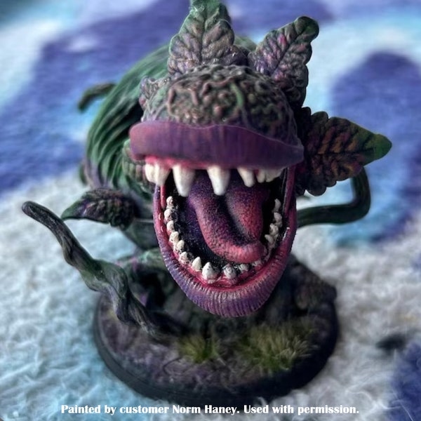 Carnivorous Plants / DnD / 5e / Pathfinder / Savage Worlds / Miniature / Dragon Trapper's Lodge