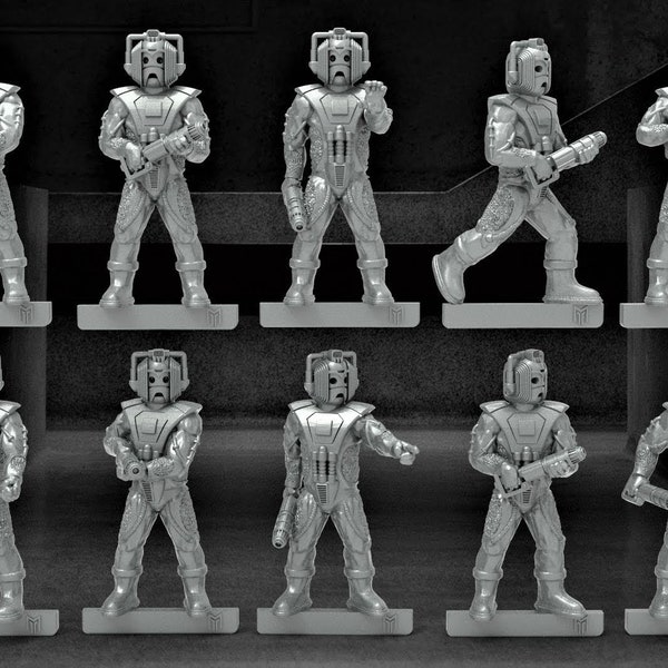 Vintage Tin Men (10 Sculpts) / Sci-Fi / Robots / Cyborgs / Pop Culture / BigMrTong