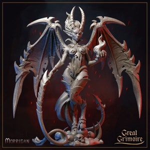 Demoness (2 Sculpts) / DnD / Pathfinder / 5e / Minature / Great Grimoire