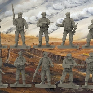 British Special Forces (10 Sculpts) / Stargrave / Wargames / Pop Culture / BigMrTong