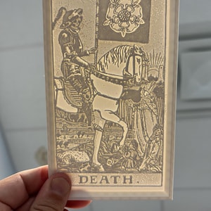 Cartas de Tarô Lithopanes (Todas as 78 cartas!) / Wicca / Ocultismo / Baralho Rider-Waite