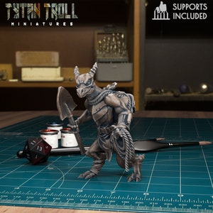 Kobold Trapper / DnD / Pathfinder / 5e / Miniatur / Tytan Troll Miniaturen