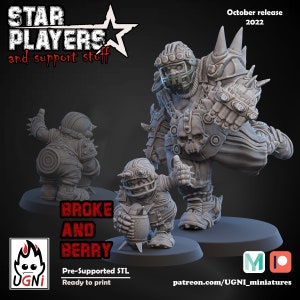 Broke and Berry - Star Players / Fantasy Football / UGNI