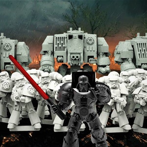 Lucas Workshop Troops (9 Sculpts) / Star Wars / SciFi / Space Troops / Pop Culture / BigMrTong