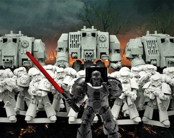 Lucas Workshop Figuren (9 Modelle) / Star Wars / SciFi / Space Troops / Popkultur / BigMrTong