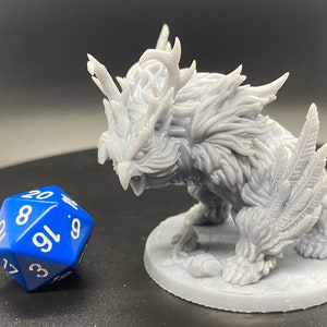 Druid Beast Form (large Figure) / Dnd / 5e / Pathfinder / Artisan Guild ...