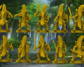 The Produce Protectorates (Banana Knights, Strawberry Guardsmen, Corn Marines, and more!) / Pop Culture / BigMrTong
