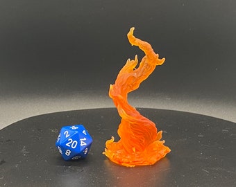 Flame Strike / Spell Effect / Dungeons and Dragons / DnD / Pathfinder / Miniature / 5e / Crippled God