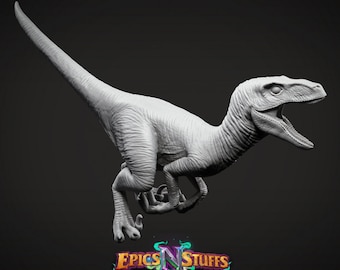 Velociraptors (3 Sculpts in 3 Styles) / DnD / Pathfinder / Savage World / Epics N Stuff