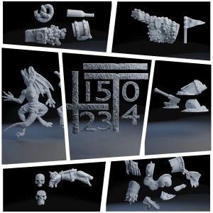 Podstawki do Fantasy Football (33 sztuki, 2 sztuki wysyłane na zamówienie) / Brutefun Miniatures