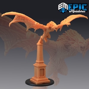 Giant Bat large Beast / Dnd / Pathfinder / 5e / Miniature / Epic ...