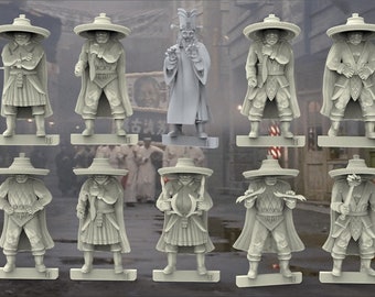 The Three Winds and Asian Sorcerer (10 Sculpts) / Sci-Fi / Pop Culture / BigMrTong